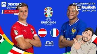 🔴​ EURO COPA 2024  AUSTRIA VS FRANCIA EN VIVO 🏆​⚽​ [upl. by Erot]