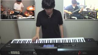 Dream Theater  Erotomania guitar keyboard cover [upl. by Amehsat]