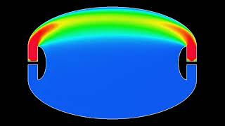 Mean energy in a Penrose unilluminable room starting behind a mushroom [upl. by Malsi]