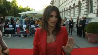 Penelope Cruz amp Pedro Almodovar at Broken Embraces premiere [upl. by Lillie]