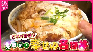 【どれが好き？】マグロ丼＆かつ丼＆焼き鳥丼！こだわりのquot名物丼quot大集合『every特集』 [upl. by Eibrab888]