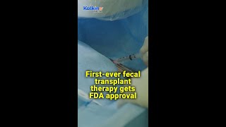 First ever fecal transplant therapy gets FDA approval shortsvideo fecaltransplant fda shorts [upl. by Atiner]