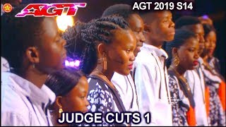 Ndlovu Youth Choir from South Africa quotWaka Wakaquot AWESOME  Americas Got Talent 2019 Judge Cuts [upl. by Nairehs]