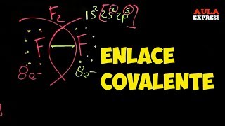 QUÍMICA ENLACE COVALENTE ESTRUCTURA DE LEWIS BACHILLERATO AULAEXPRESS [upl. by Marinna]