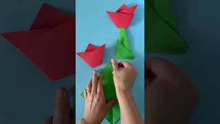 Easy Origami Flower [upl. by Elizabet]