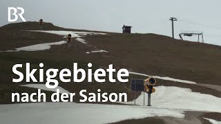 Skigebiete nach der Saison  Skifahren vs Naturschutz  Zwischen Spessart und Karwendel  BR [upl. by Hinkle]