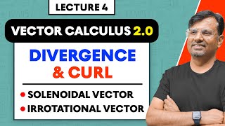 Divergence and Curl of vector field  Irrotational amp Solenoidal Vector  Vector Calculus 2O [upl. by Pascoe]