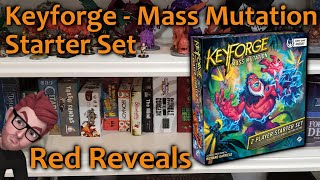 Red Reveals  Keyforge  Mass Mutation Starter Set [upl. by Rot]