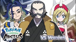 Pokémon Legends Arceus  WardenGalaxy Team Battle Music HQ [upl. by Asenad]