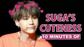 10 Minutes of BTS Sugas Cuteness [upl. by Enneite]