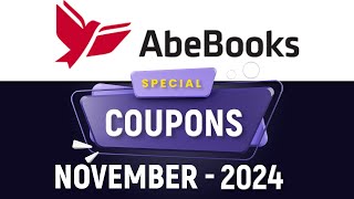 AbeBooks Coupon Code 2024 ⚡ 100 Working ⚡ Updated Today ⚡AbeBooks Promo Code 2024 [upl. by Dnilazor]