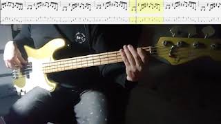 물망초finger 버젼  조용필Bass Cover [upl. by Irtimed95]