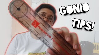 HOW TO USE THE GONIOMETER PROPERLY  VLOG 4  PT Tips [upl. by Oreste]