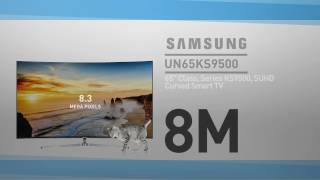 SAMSUNG UN65KS9500  KS9500  Curved 4K SUHD Smart TV SamsungTV [upl. by Pulcheria]