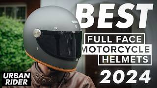 BEST FULL FACE MOTORCYCLE HELMETS 2024 [upl. by Laurene983]