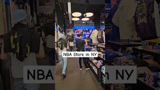 NBA Store in Manhattan [upl. by Ahsenav867]