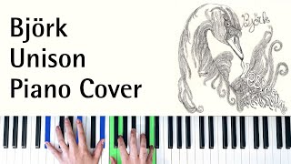 Björk  Unison Piano Cover [upl. by Gaeta]