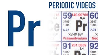 Praseodymium  Periodic Table of Videos [upl. by Asilehs]