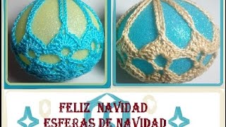 Esfera de Navidad crochet [upl. by Mar]