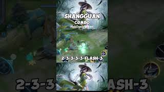 Honot of kings Shangguan combo tips guide honorofkings honorofkingsph tarahok [upl. by Eigram256]