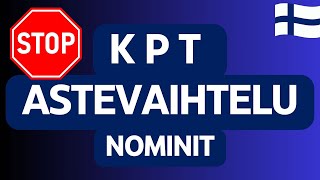 KPTastevaihtelu nominit [upl. by Zoller]