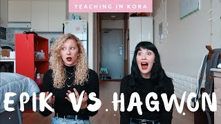 Teaching in KOREA  EPIK vs Hagwon  PUBLIC Schools vs PRIVATE Academies [upl. by Busby]