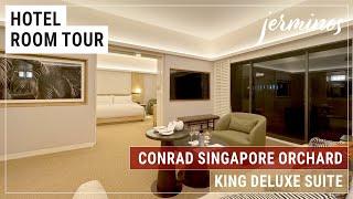 🇸🇬 Conrad Singapore Orchard  King Deluxe Suite hotelreview [upl. by Lyon36]