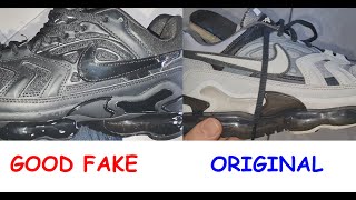 Nike Air Vapormax Evo real vs fake How to spot original Nike Vapormax evo sneakers [upl. by Tarrah]