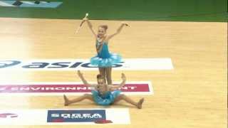 Twirling Bâton N3 Championnes de France duo benja [upl. by Anivol]