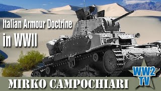 Italian Armour Doctrine in WWII [upl. by Nanis180]