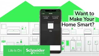 How It Works  Wiser Smart Home App  Schneider Electric [upl. by Drauode]