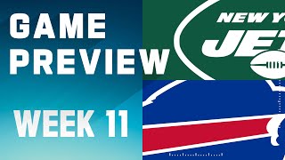 New York Jets vs Buffalo Bills  2023 Week 11 Game Preview [upl. by Mareld]