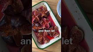 Baked Figs With Orange amp Honey bakedfigs autumnrecipe [upl. by Akitnahs]