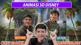 VIRAL Cara Membuat Foto AI Disney Mudah Banget [upl. by Casaleggio]