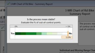 Minitab Quick Start Can You Bike to Work on Time [upl. by Euqnimod6]