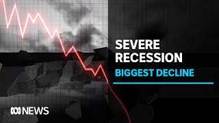 Australian recession confirmed as COVID19 triggers biggest economic drop on record  ABC News [upl. by Wilinski]