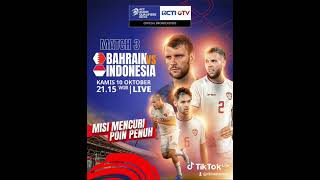 FIFA World Cup 2026 Round 3 AFC Zone BAHRAIN 🇧🇭 vs 🇮🇩 INDONESIA Kamis 10 Oktober 2024 2230 WIB [upl. by Rezeile500]