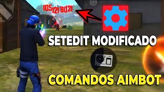 TUTORIAL de cómo usar la app SETEDIT para pegar más rojo en FREEFIRE [upl. by Cesar]