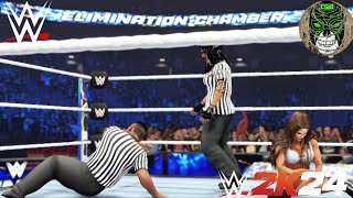 WWE Divs Championship WWE2K23 Referee Chaos [upl. by Gerson27]