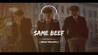 SAME BEEF SLOWED amp REVERB PUNJABI SONG 🎧 [upl. by Vial]