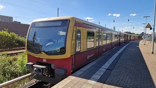 SBahn Berlin  Mitfahrt in der S25 von Berlin Südende bis Hennigsdorf in der BR 482 3902 [upl. by Suirtimed]