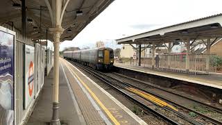 Southeastern Class 375 375703 passes Norwood Junction [upl. by Lahey]