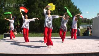 Asian Cultural EXPO 2013  Chinese Cultural Fan Dance [upl. by Giliana424]