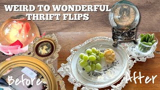 Weird Thrifted Finds and How I Flipped them  A Thrifting Challenge with Debis DIY [upl. by Seligman965]