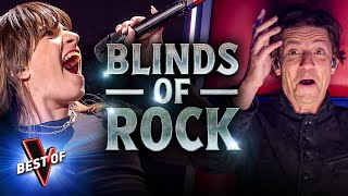 Breathtaking ROCK Blind Auditions on The Voice 🤘 [upl. by Uahsoj208]