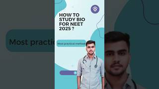 Best way to read biology for NEET2025shorts neet neetaspirant [upl. by Whalen]