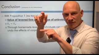 Lecture 3 Intro to capital structure Modigliani amp Miller [upl. by Gypsie]