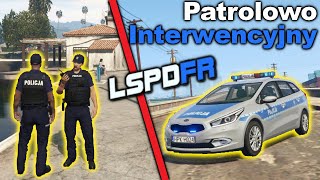 Polska Policja  Patrolowo Interwencyjny🚓 LSPDFR 35 🚓 GTA V [upl. by Cilla880]