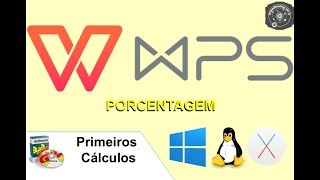 📊 Porcentagem Matemática Básicas com WPS Office 2016 Spreadsheets [upl. by Scharf]