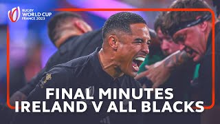 Thrilling 37phase final attack  Ireland v New Zealand  Rugby World Cup 2023 [upl. by Larsen]